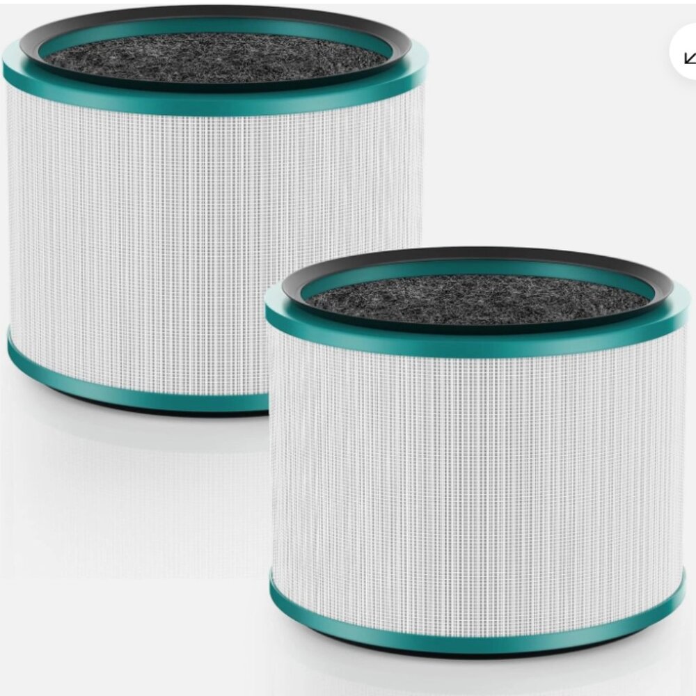 2 Pack Replacement Filter for Dyson CL HP01 Desk Air Purifiers Filters